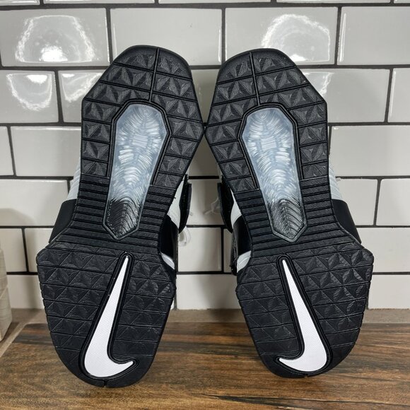 Nike Romaleos 4 Mens Size 5 Weightlifting Shoes White Black Training Sneakers - Picture 7 of 13